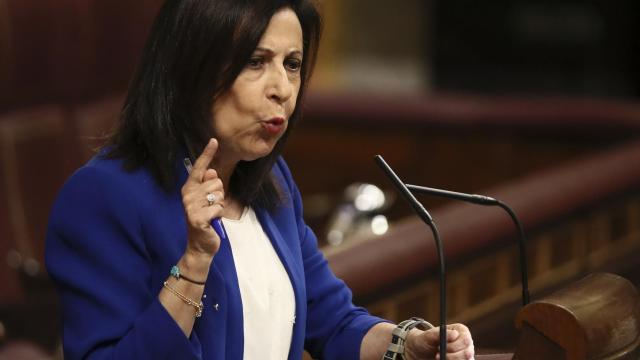 Margarita Robles, en una imagen de archivo en el Congreso.