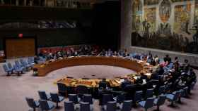 El Consejo de Seguridad de la ONU durante su reunión para hablar de Corea del Norte.
