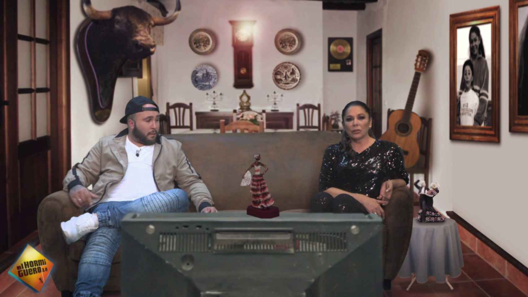 Kiko Rivera e Isabel Pantoja protagonizan la última promo de El Hormiguero