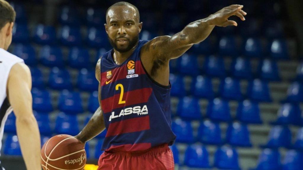 Tyrese Rice se deja querer por el Madrid. Foto: fcbarcelona.es