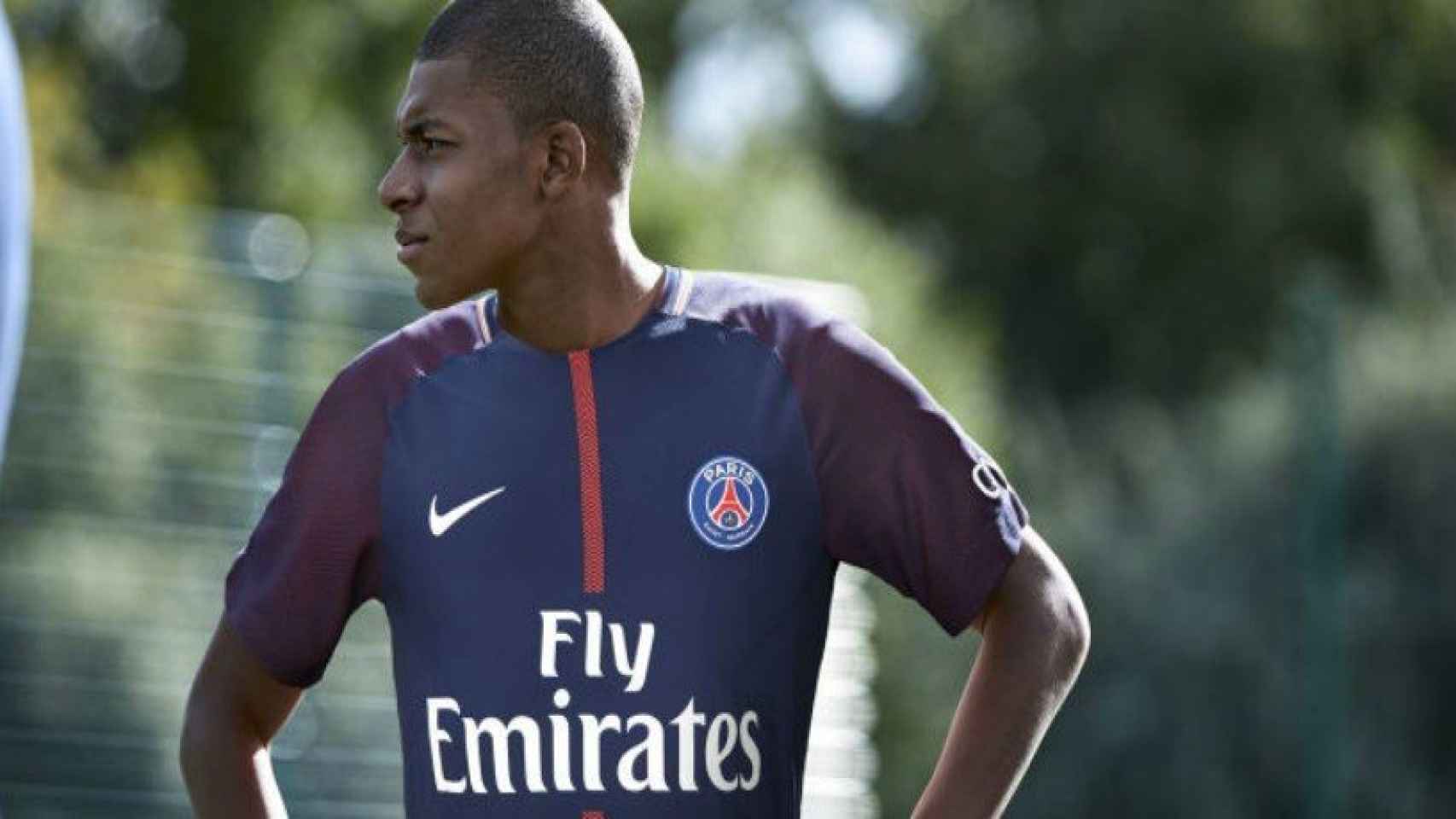 Mbappé, nuevo jugador del PSG. Foto: psg.fr