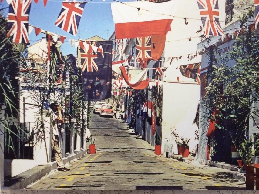 Las calles de Gibraltar en el día del referéndum.