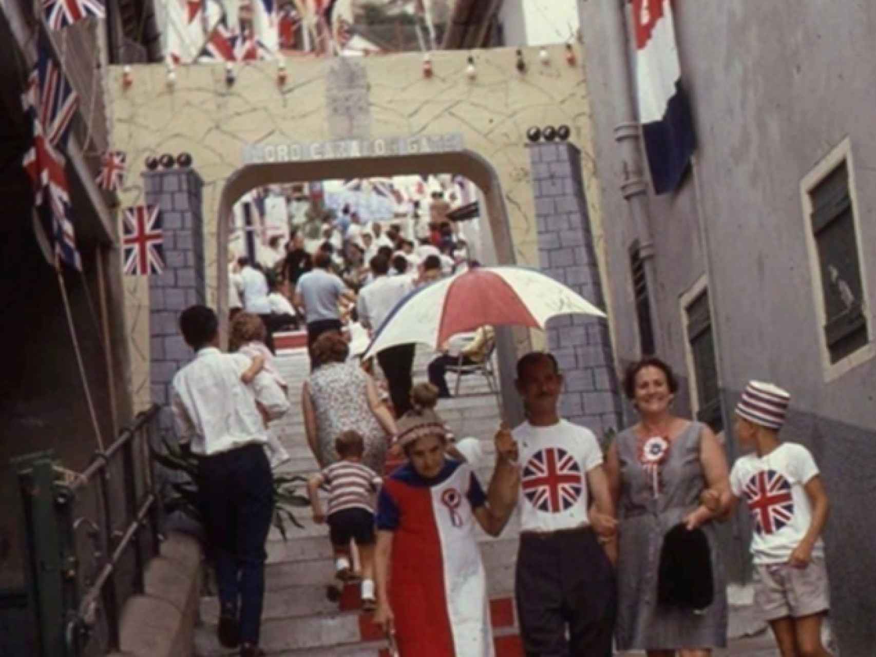 Los gibraltareños, el día del referéndum.