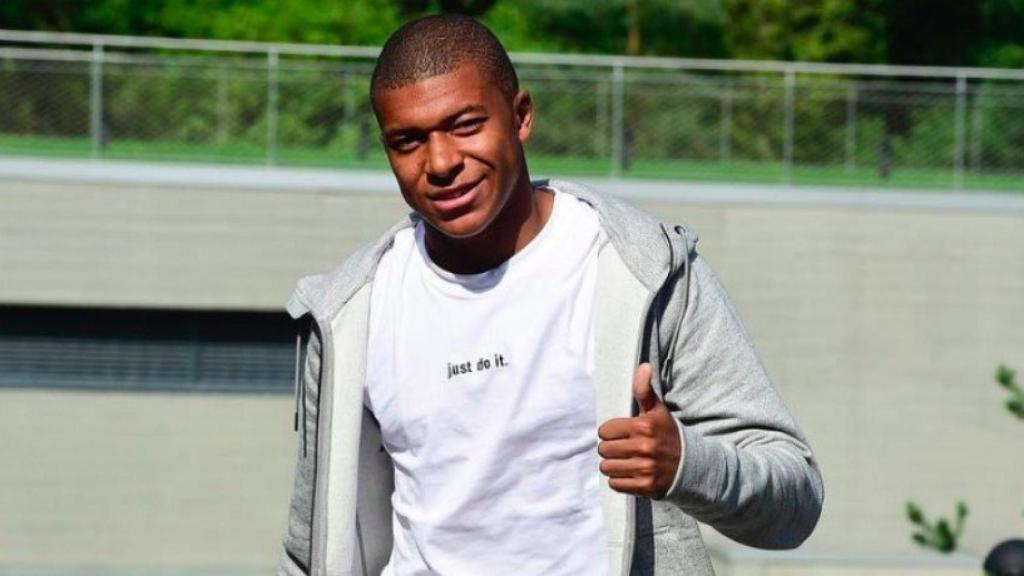 Mbappé. Foto Instagram (@k.mbappe29)