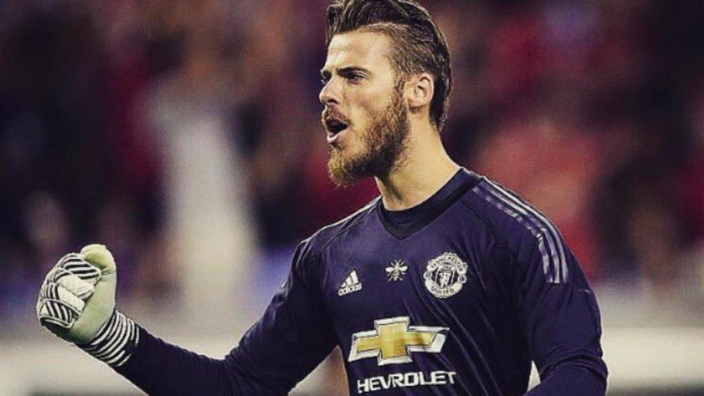 De Gea con el United. Foto Instagram (@d_degeaofficial)