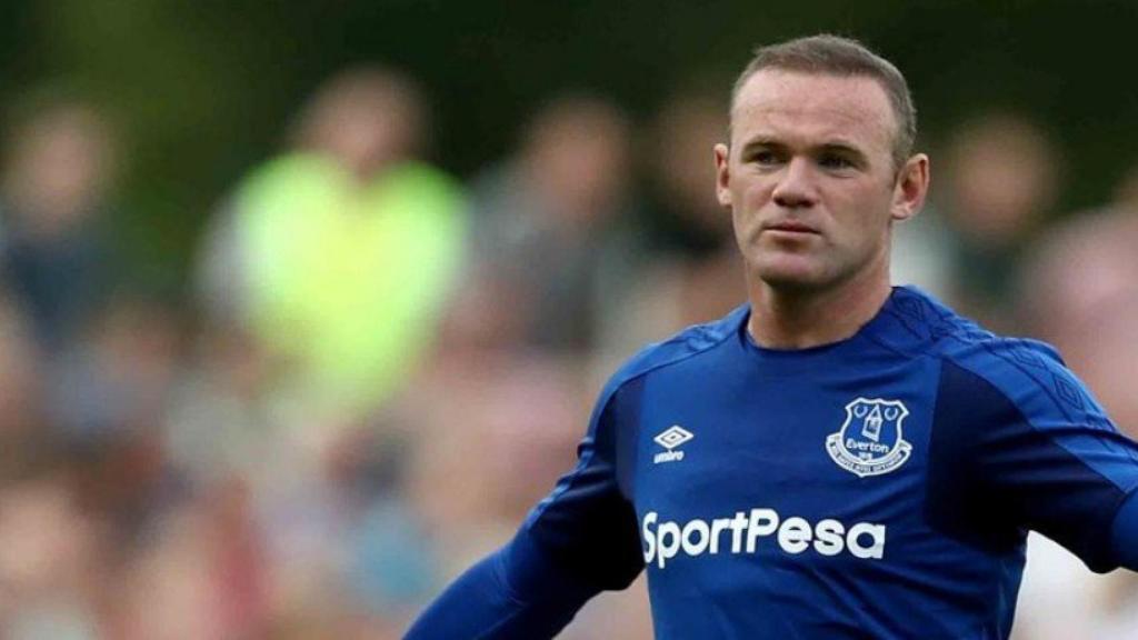 Rooney con el Everton. Foto: evertonfc.com