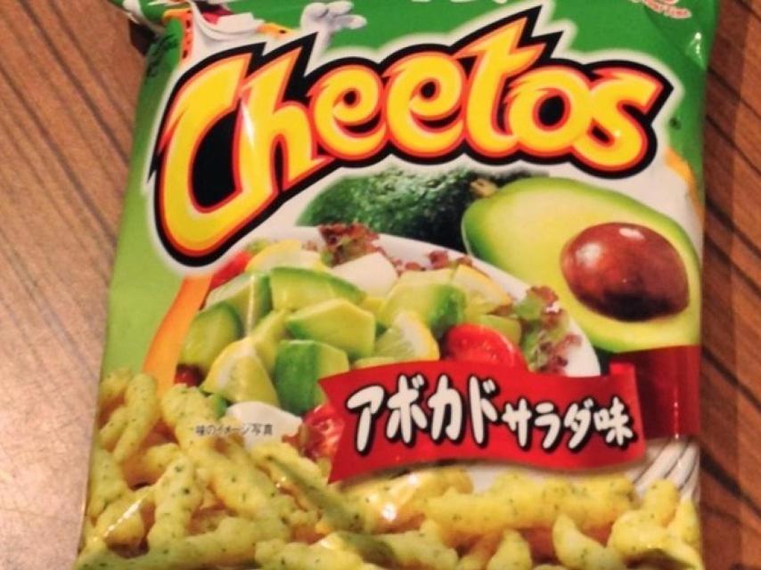 Cheetos de aguacate