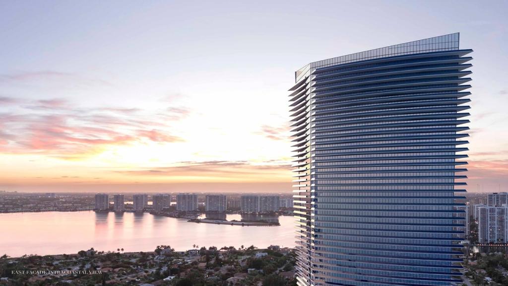 Residencia diseñada por Giorgio Armani en Sunny Isles Beach. | Foto: Armani Casa Residences.