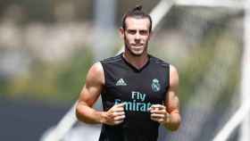 Gareth Bale entrenando con el Real Madrid. Foto: Twitter (GarethBale11)