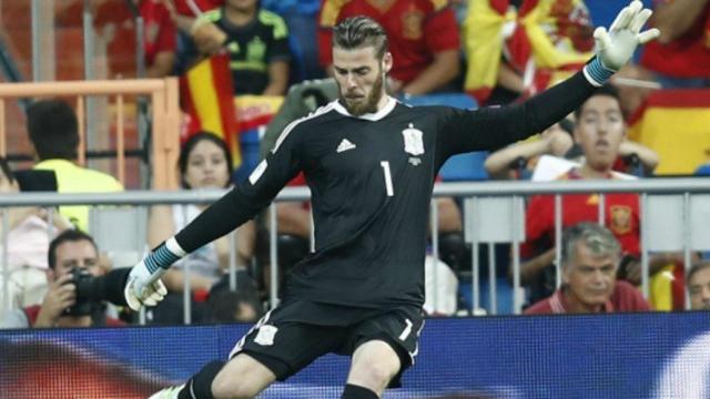 De Gea con la Selección. Foto: sefutbol.com