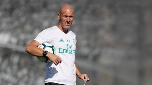 Zidane, en Valdebebas