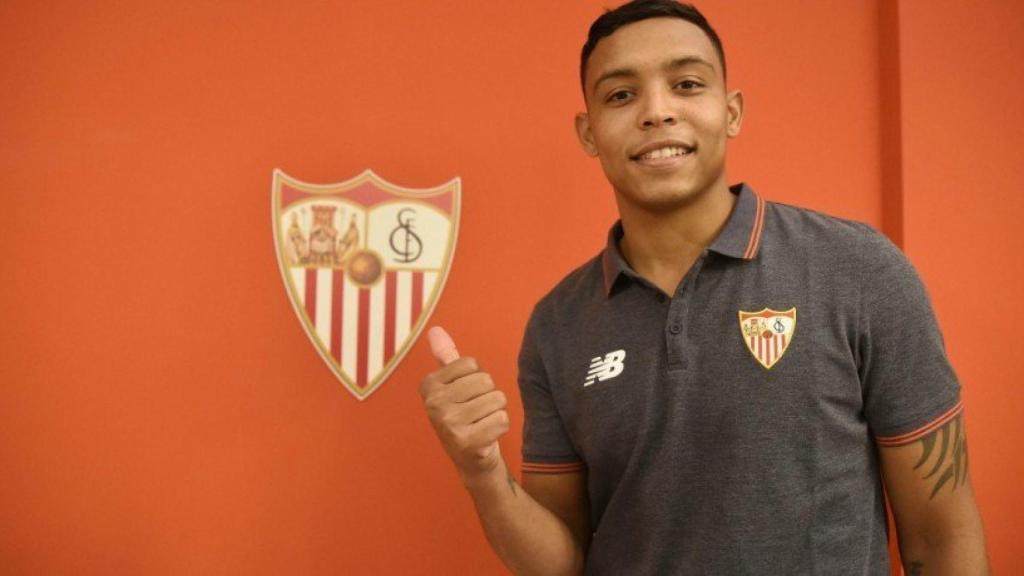 Muriel, jugador del Sevilla. Foto: sevillafc.es