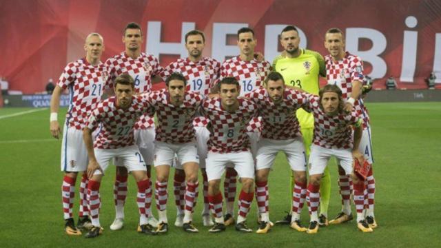 Once de Croacia frente a Turquía. Foto: hns-cff.hr