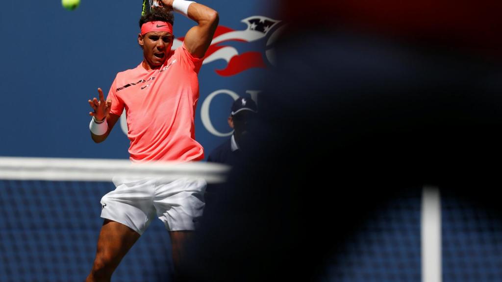 Nadal, durante su partido de octavos de final.