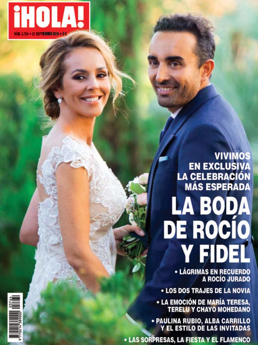 Portada de la revista Hola, con la exclusiva de la boda.