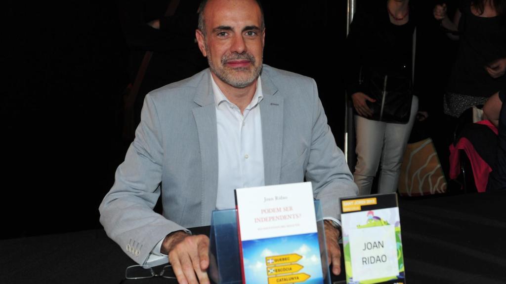 Joan Ridao en la presentación de su libro 'Podem ser independents?'