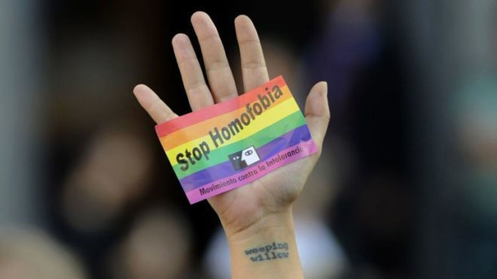 Stop homofobia.