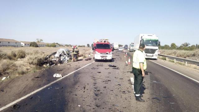 Imagen del accidente.