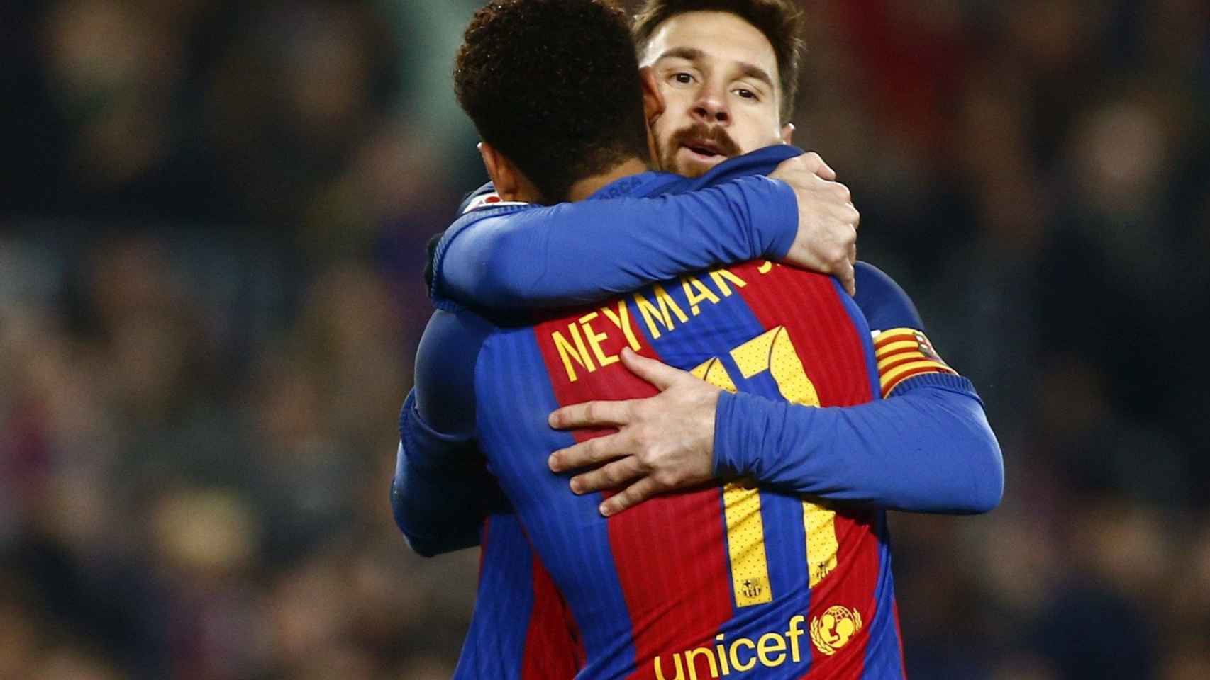 Leo Messi y Neymar, en tiempos más felices.