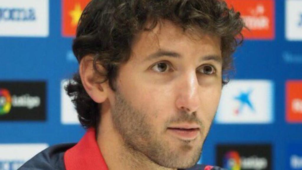 Granero, durante su presentación como jugador del Espanyol   Foto: Twitter (@RCDEspanyol)