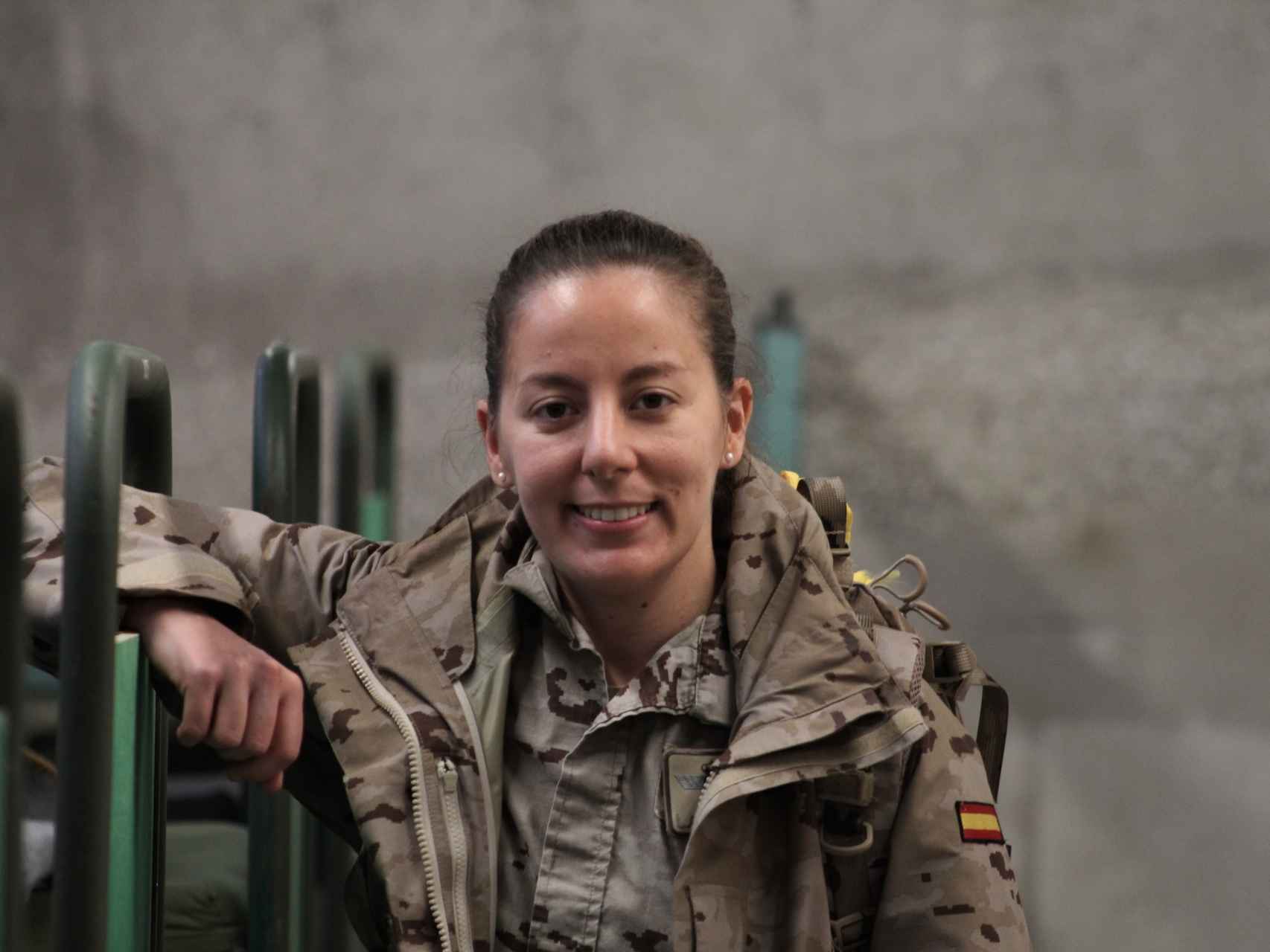 La sargento Tamara Lafuente López.