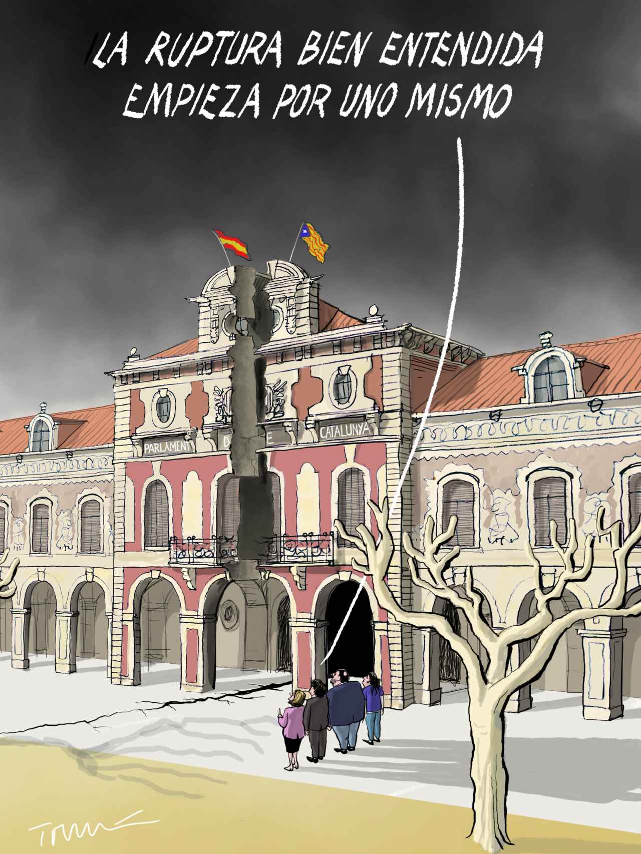 Ilustración: Tomás Serrano.
