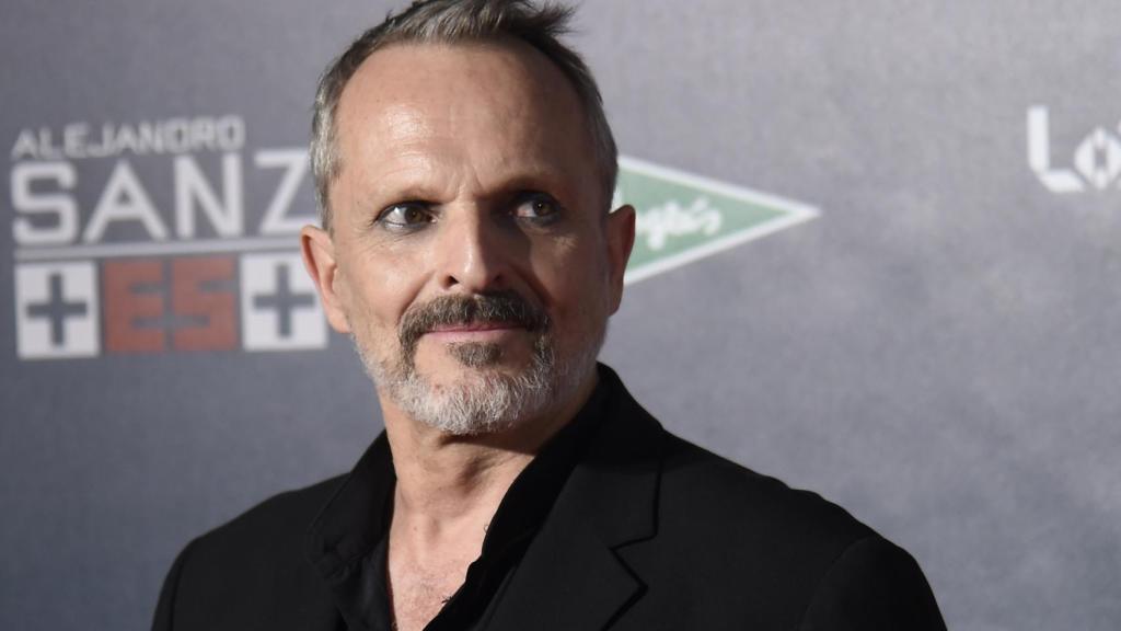 El cantante Miguel Bosé.