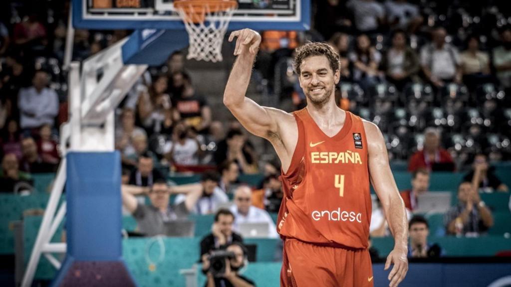 Pau Gasol, eufórico contra Hungría.