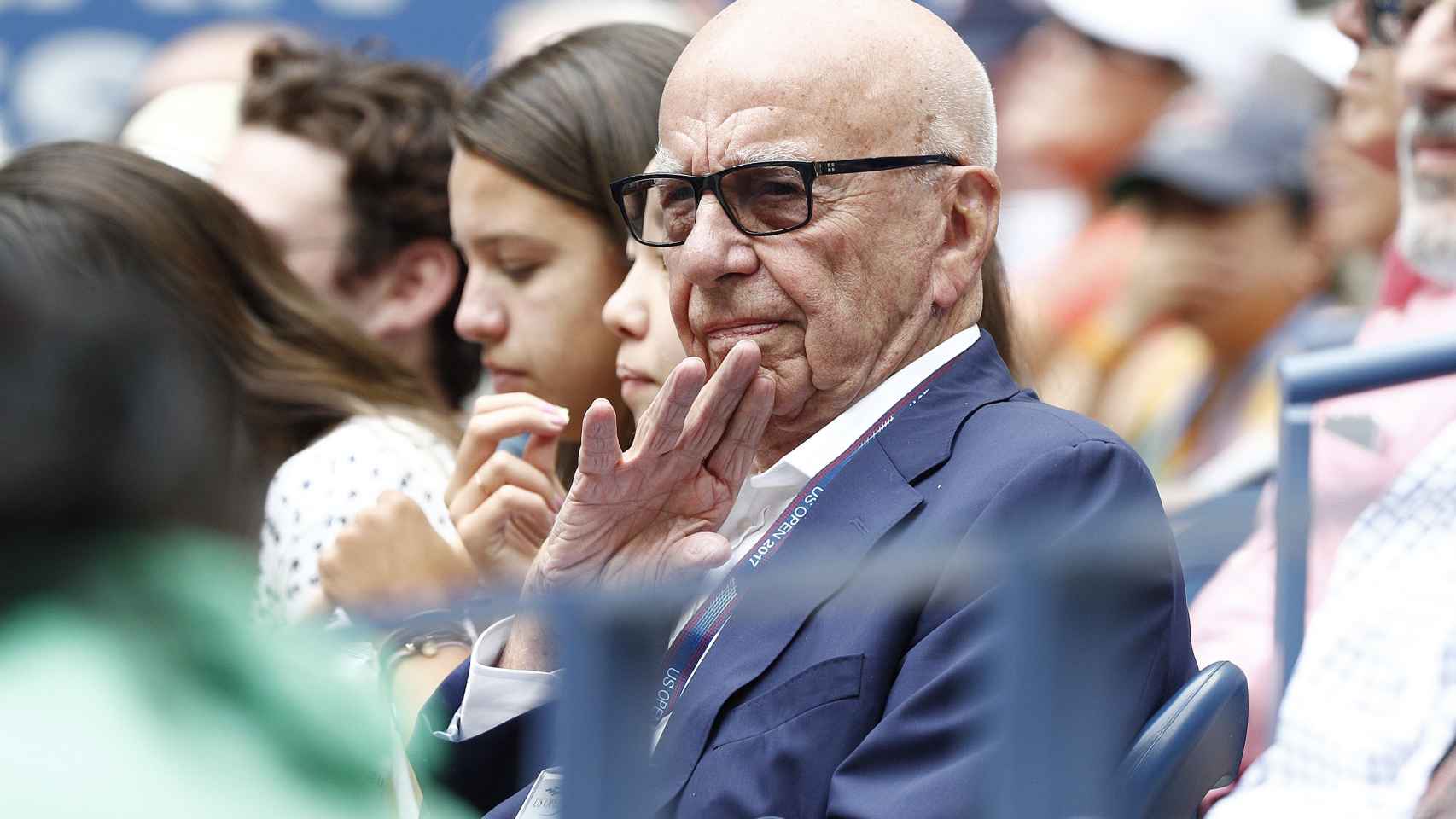 El magnate de los medios de comunicación Rupert Murdoch, dueño de Fox.