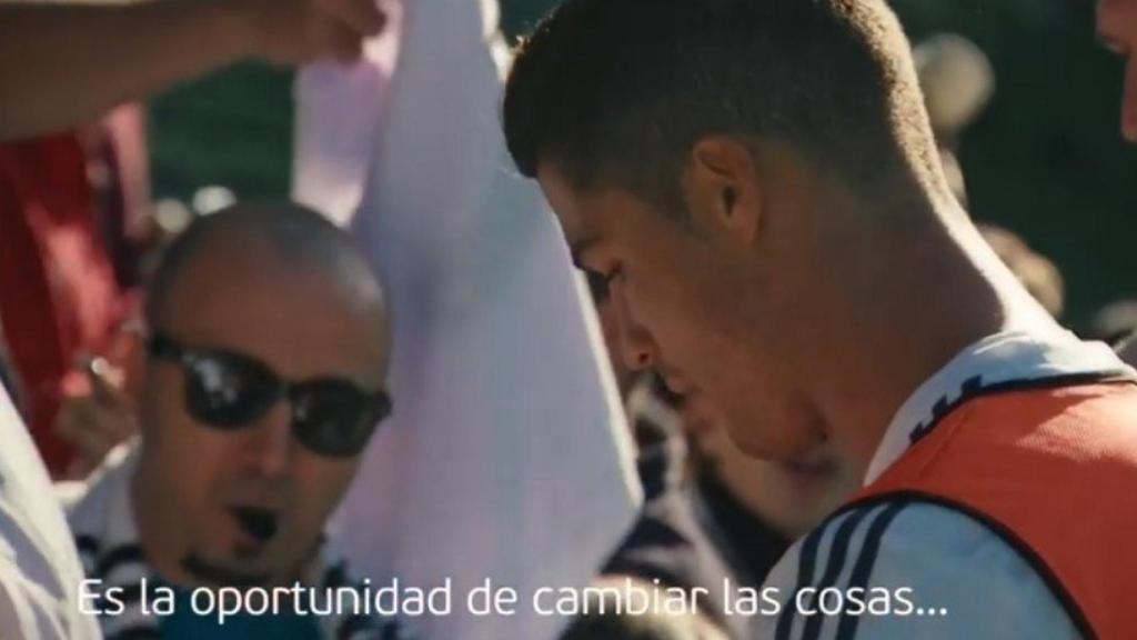 Cristiano Ronaldo, protagonista del vídeo de la UEFA.
