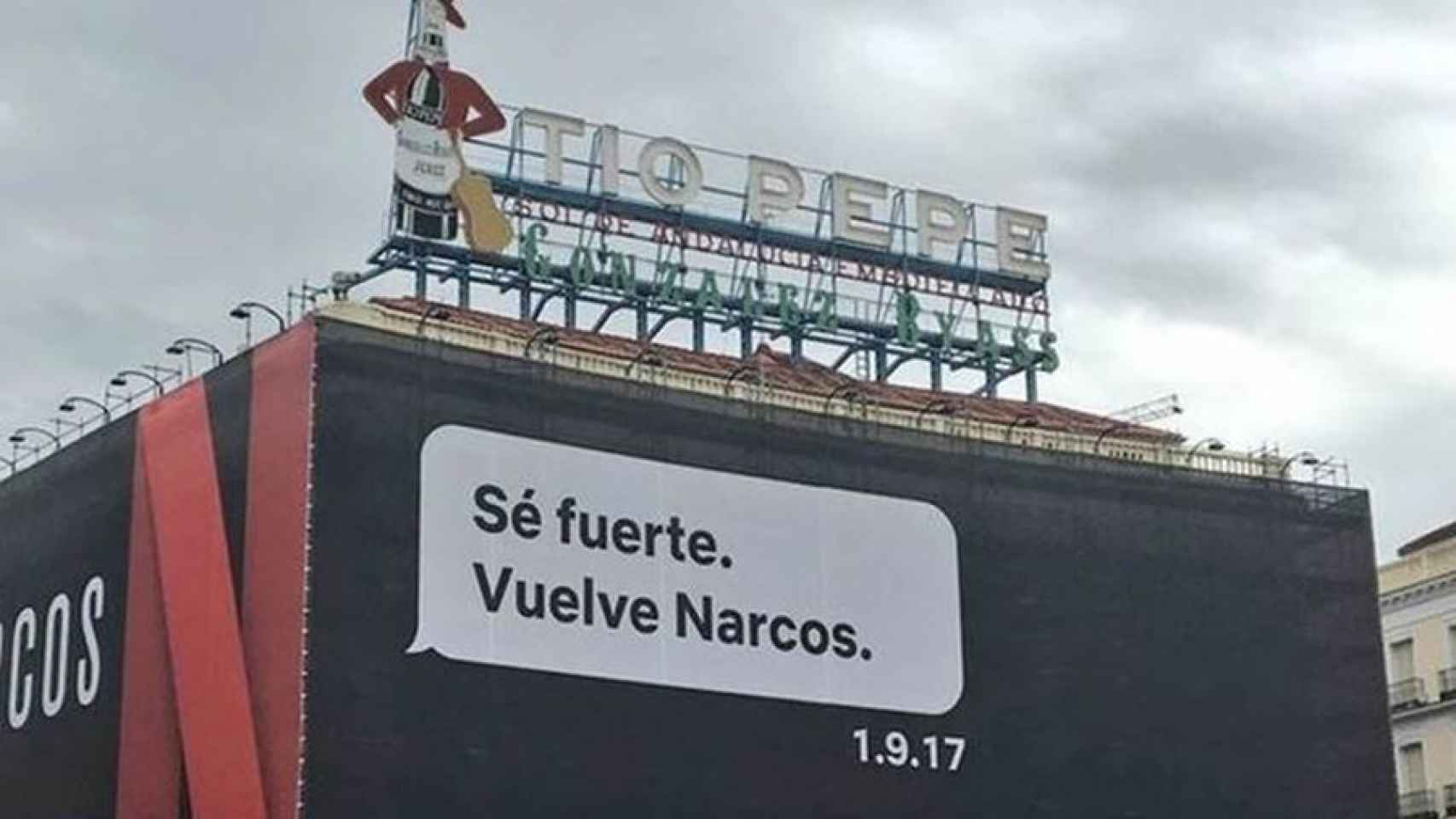 Narcos en la Puerta del Sol.
