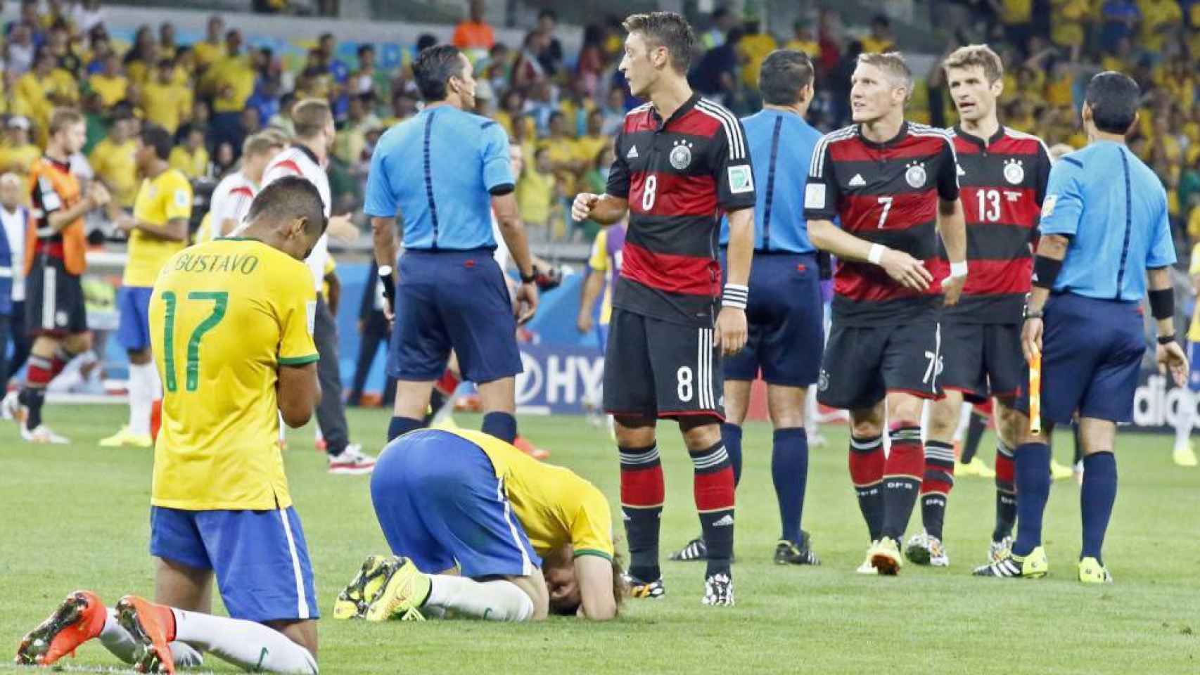 Semifinal Brasil-Alemania, Copa del Mundo de 2014.