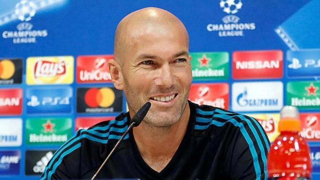 Zidane, en rueda de prensa