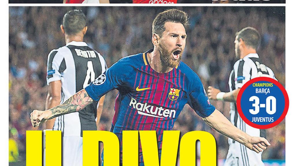 Portada de Mundo Deportivo (13/09/2017).