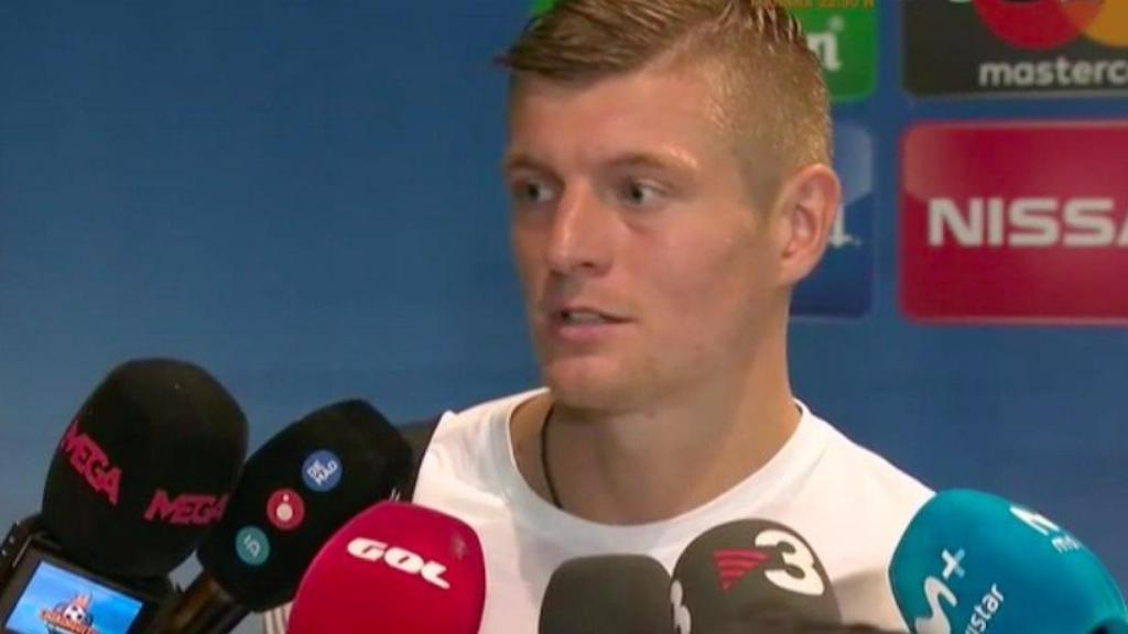 Kroos en zona mixta