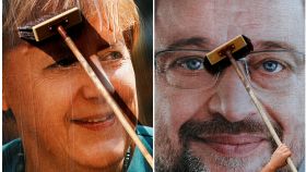 Schulz y Merkel medirán sus fuerzas el domingo que viene en las urnas.