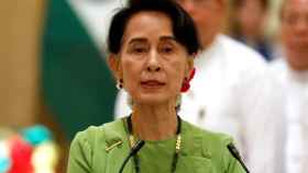 Aung San Suu Kyi, en una foto de archivo.