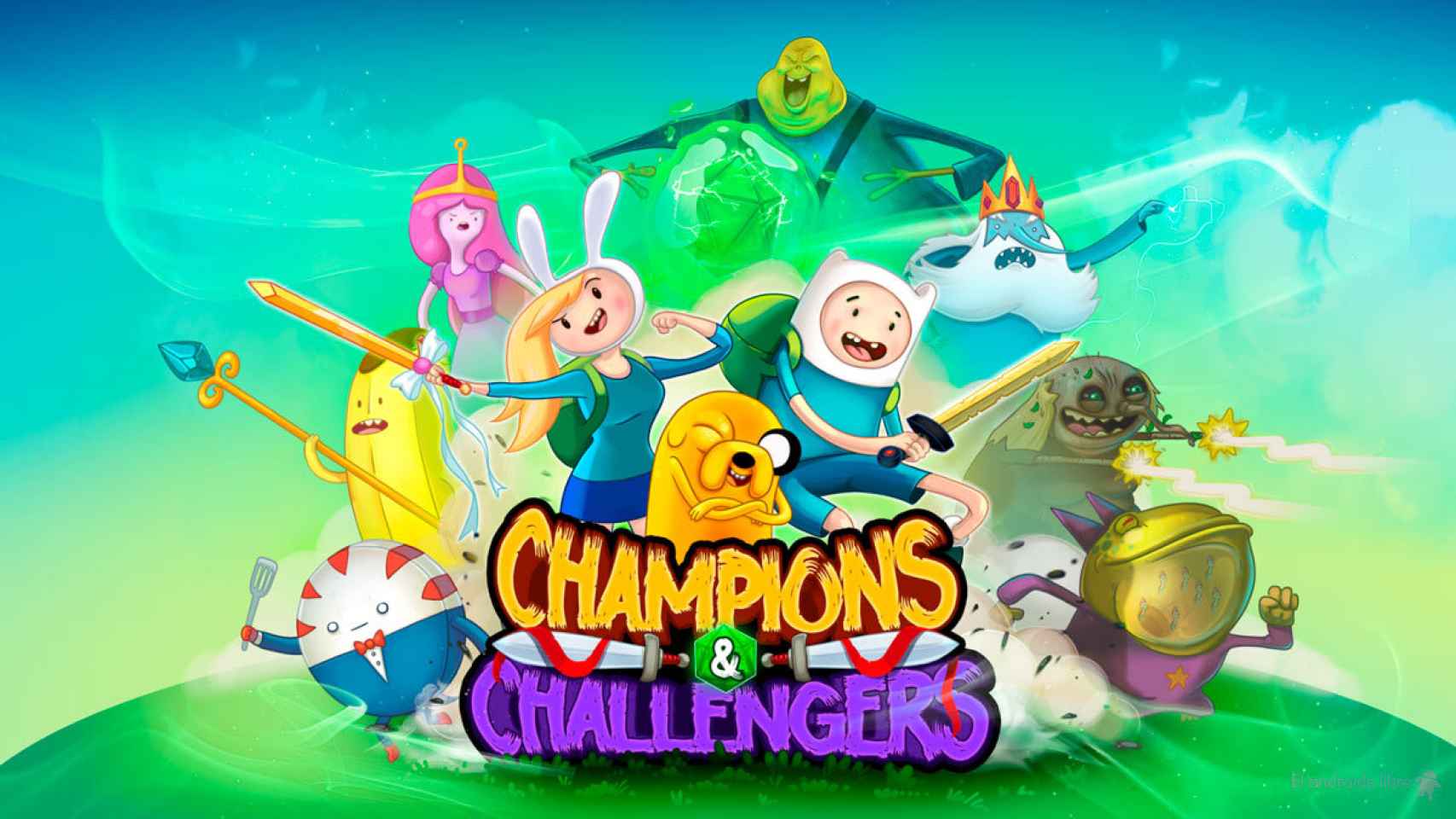 Descarga ya el nuevo juego de Hora de aventuras: Campeones y Retadores