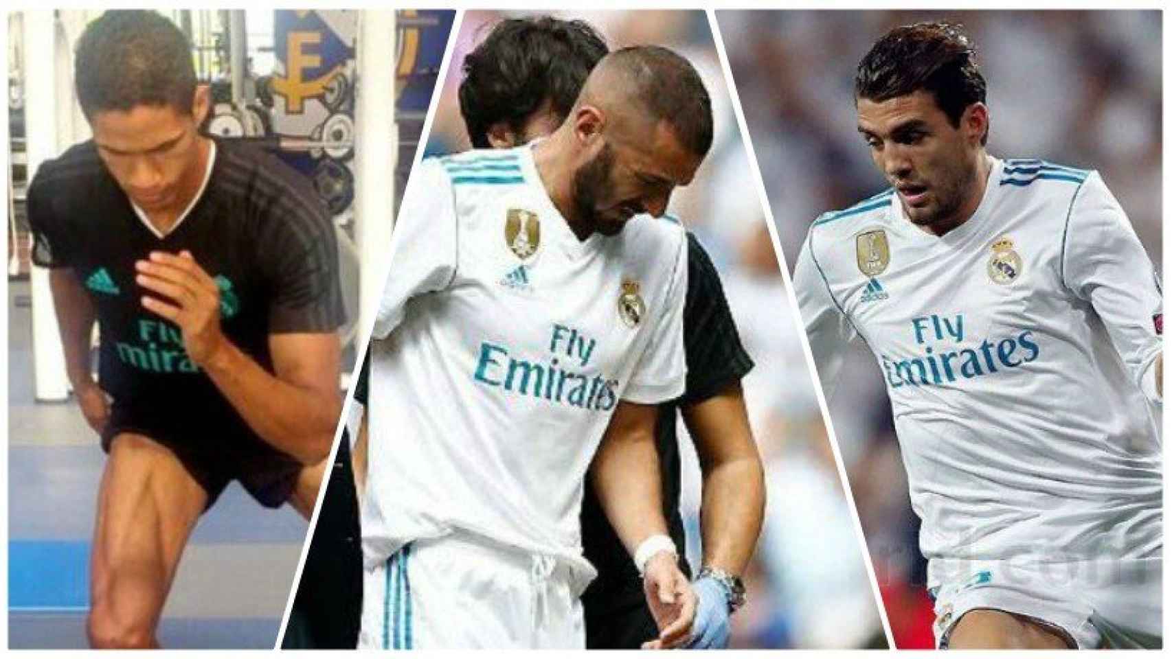 Las lesiones musculares atacan al Madrid
