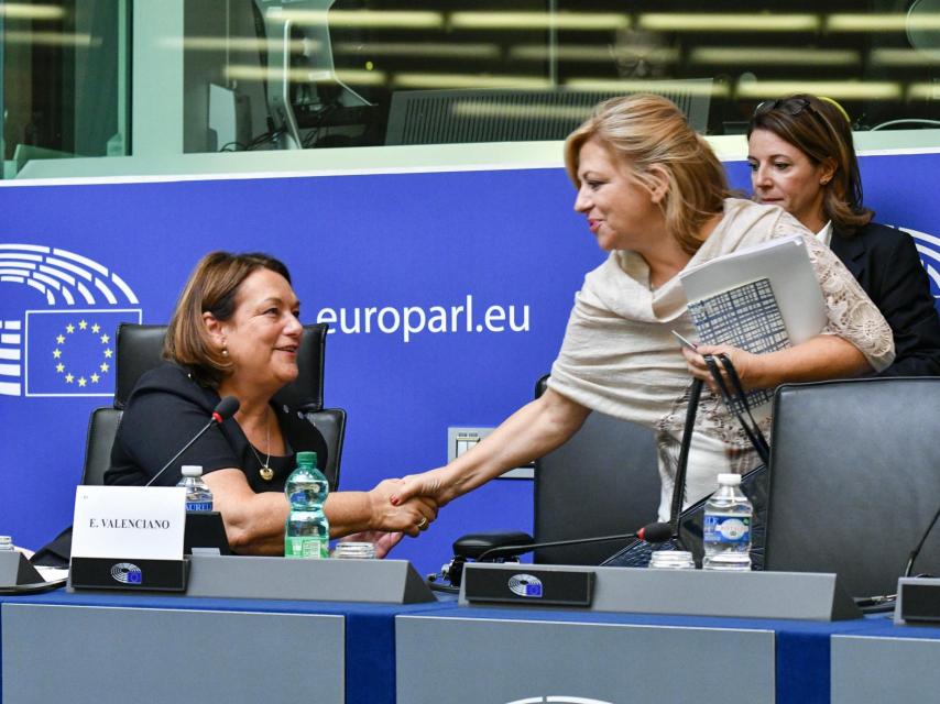 Elena Valenciano, en una imagen de archivo en la Eurocámara.