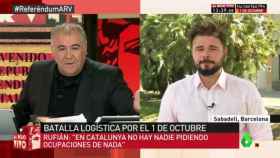 Tensa entrevista de Ferreras a Rufián por la línea editorial de laSexta y TV3