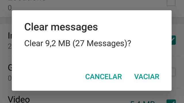 Liberar espacio en WhatsApp es muy fácil con la última actualización