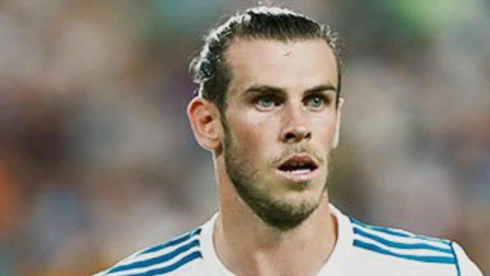 Gareth Bale en el partido contra el Levante