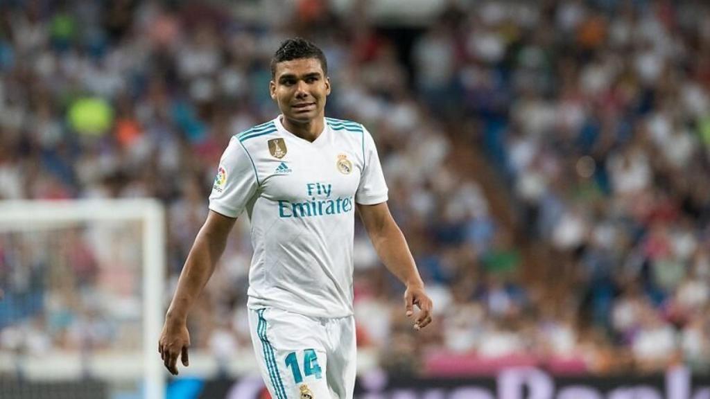 Casemiro durante el Madrid - Valencia.  Foto: Pedro Rodríguez / El Bernabéu