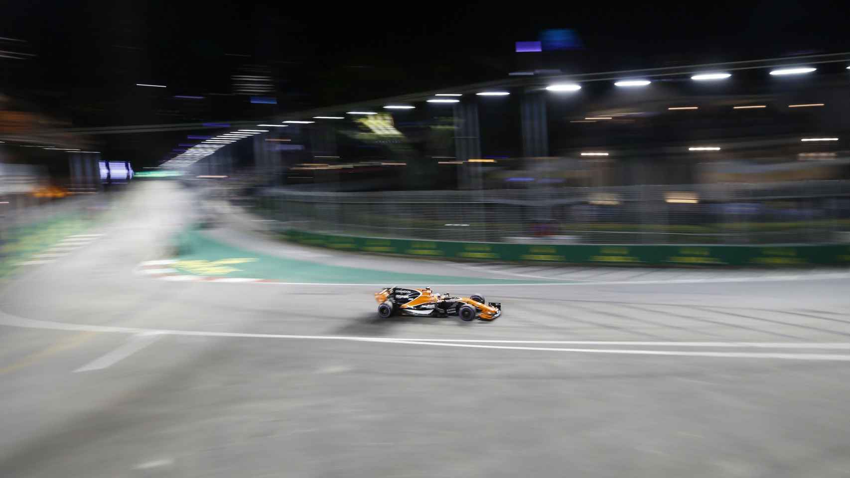 Fernando Alonso concluyó en un esperanzador octavo lugar.