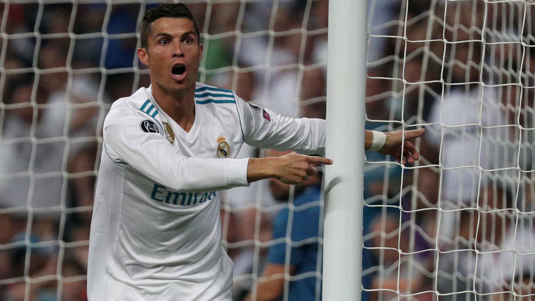 Cristiano Ronaldo, en el último partido ante el APOEL.