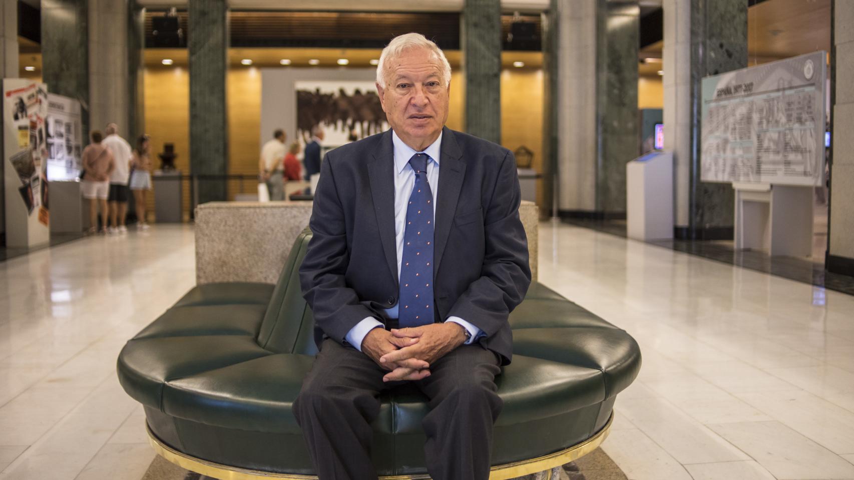 García Margallo, en una foto durante una entrevista con EL ESPAÑOL.