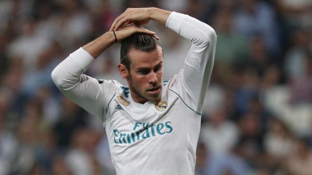 Gareth Bale, durante el partido del Real Madrid ante el APOEL.