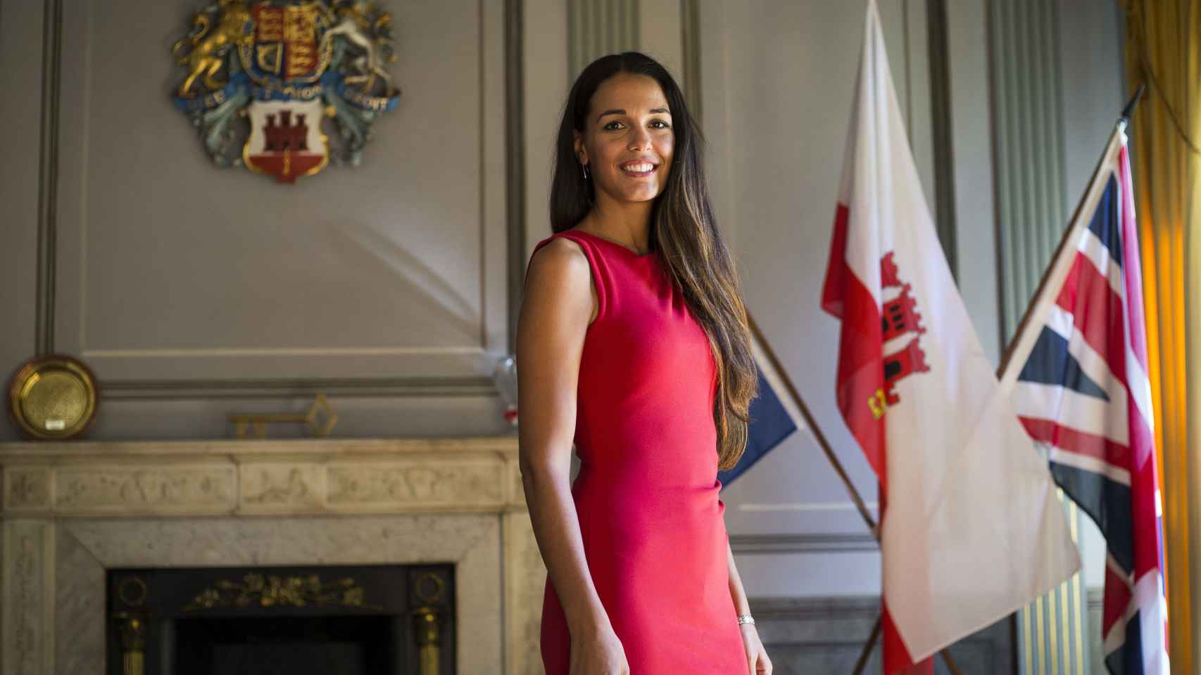 La gibraltareña Kaiane Aldorino, de Miss Mundo a alcaldesa de Gibraltar, tras el National Day.