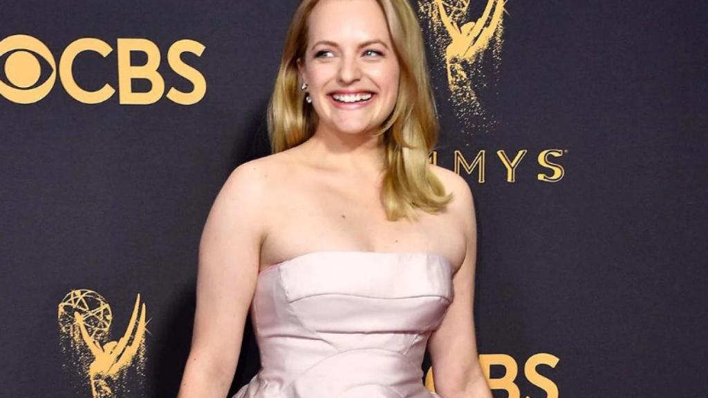 La actriz Elisabeth Moss.